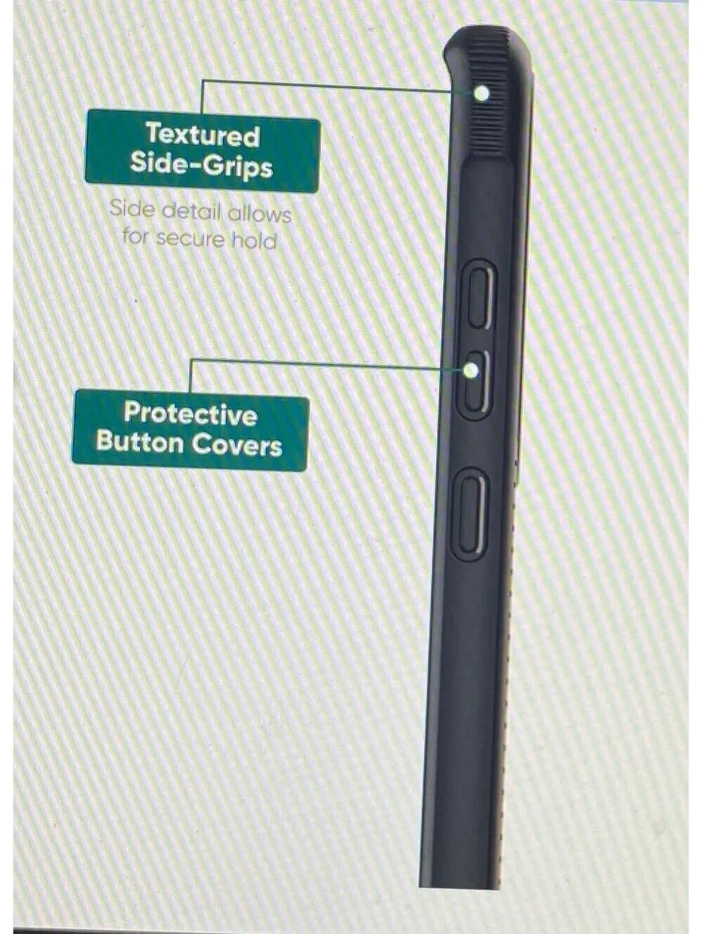 Onn Case for Samsung Galaxy S24 Ultra 5G Black/Clear